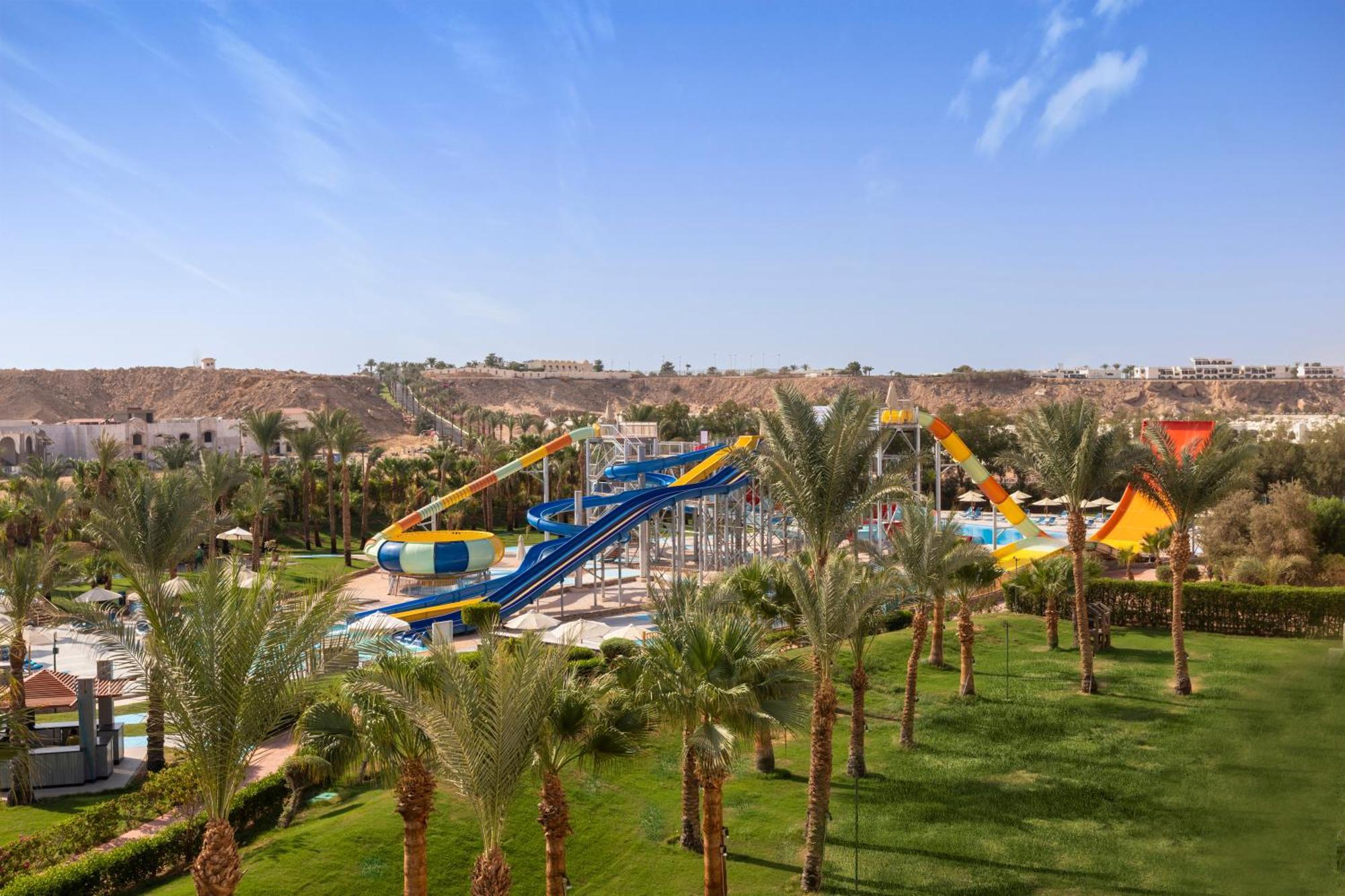 ホテル Xperience Kiroseiz Aquapark Premier-Naama Bay シャルム・エル・シェイク エクステリア 写真 Aqua Park at Hilton Sharm El Sheikh Resort
