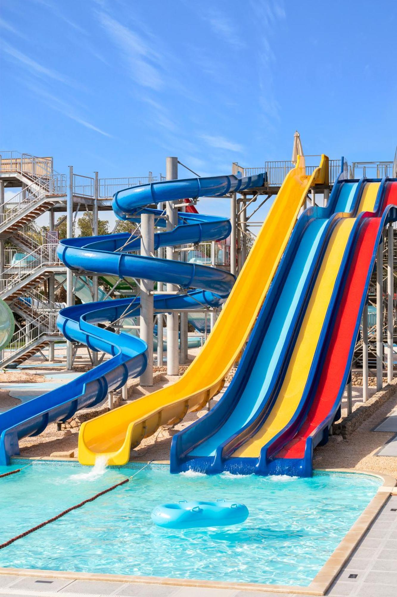 ホテル Xperience Kiroseiz Aquapark Premier-Naama Bay シャルム・エル・シェイク エクステリア 写真 Water slides